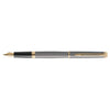 Waterman - Füllfederhalter Hemisp Fashion GT M Metallic-Grau