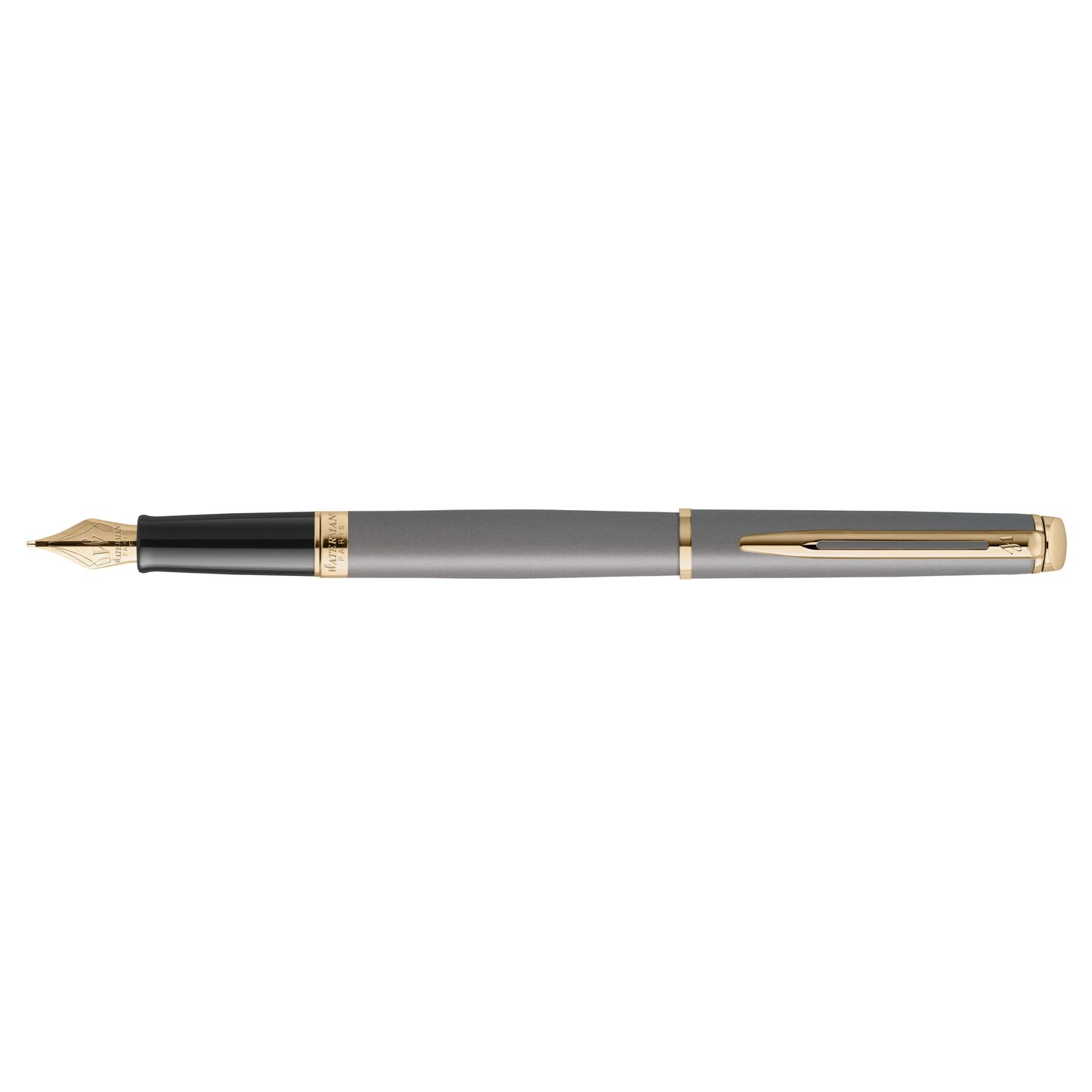 Waterman - Füllfederhalter Hemisp Fashion GT M Metallic-Grau