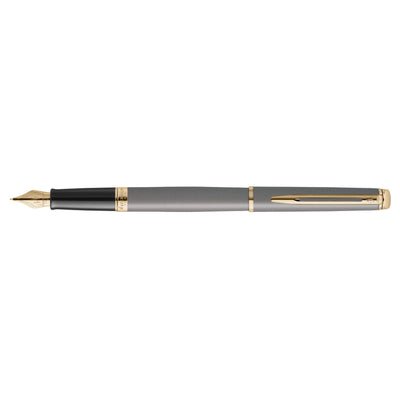 Waterman - Füllfederhalter Hemisp Fashion GT M Metallic-Grau