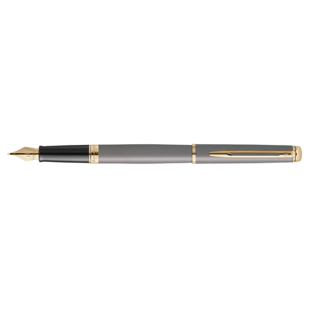 Waterman - Füllfederhalter Hemisp Fashion GT M Metallic-Grau