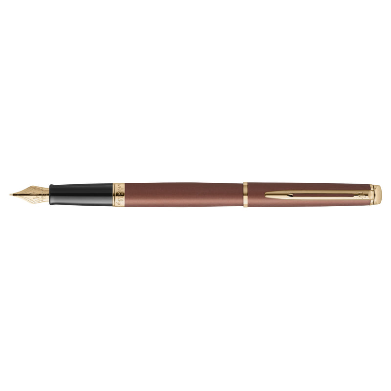 Waterman - Füllfederhalter Hemisp Fashion GT F metallisches Kupfer