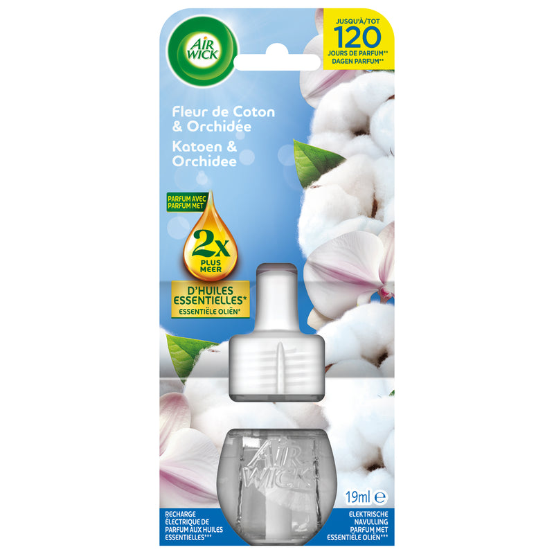 Airwick – Lufterfrischer, ELC-Baumwolle, Nachfüllung, 19 ml