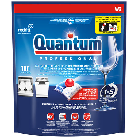 Quantum Professional - Spülmaschinentabs Quantum Pro All-in-one 100 Kapseln