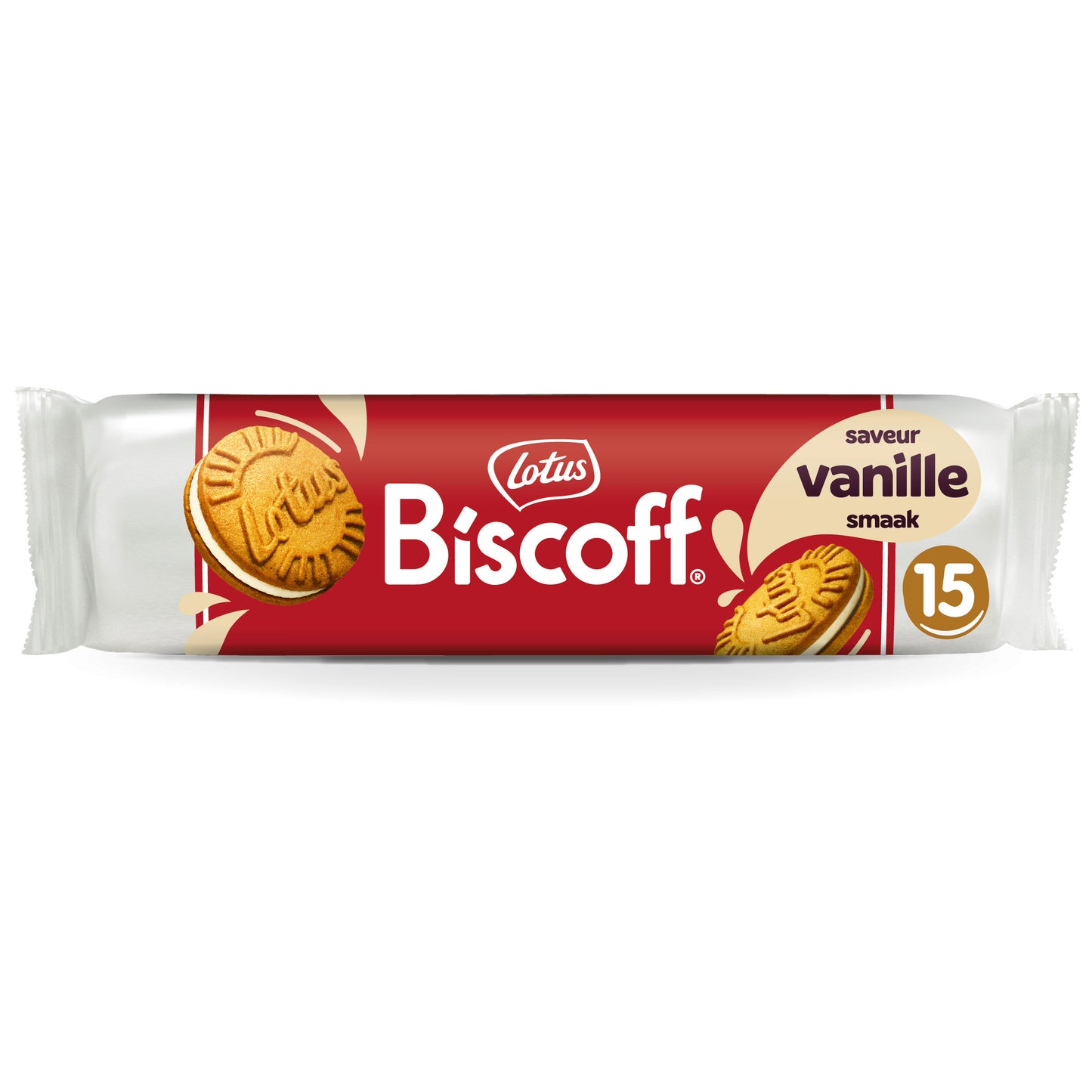 Lotus -  Koekjes  biscoff speculoos sandw van 15 st