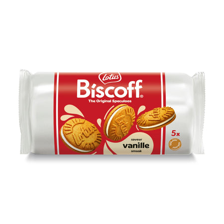 Lotus - Cookies Biscoff Spekulatius-Sandwich Vanille 5 Stück
