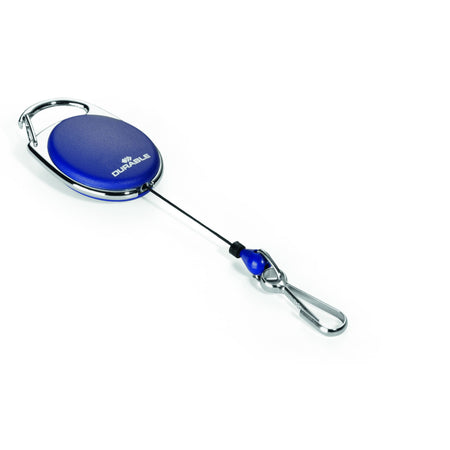 Langlebig – Rollmechanismus-Stil mit Karabiner blau