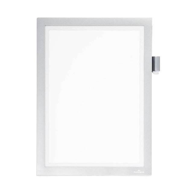 Langlebig – Duraframe magnetische A4-Notiz, silber | 10 Stück