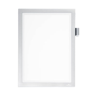 Langlebig – Duraframe 498923 Notizzettel A4 magnetisch silber