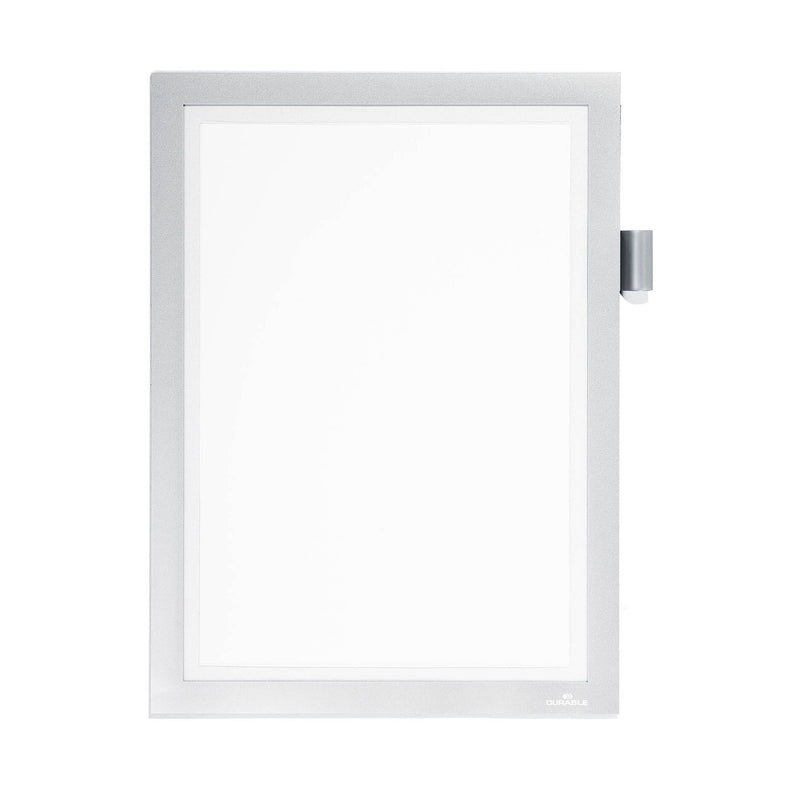 Langlebig – Duraframe 498923 Notizzettel A4 magnetisch silber
