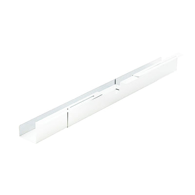 BRASQ - Kabelkanal verstellbar 75-150cm ct100 weiß