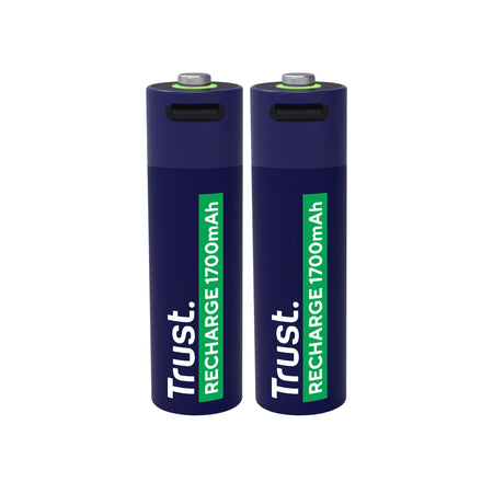 Trust - Batterie USB-C wiederaufladbar AA 2 Stück