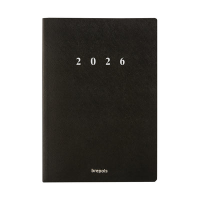 Brepols - Agenda 2026 essential 7d/2p urban black