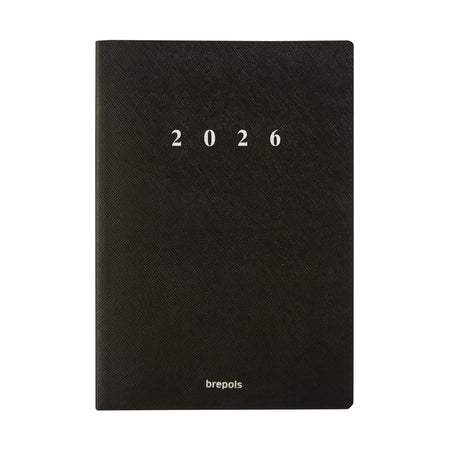 Brepols - Agenda 2026 essential 7d/2p urban black