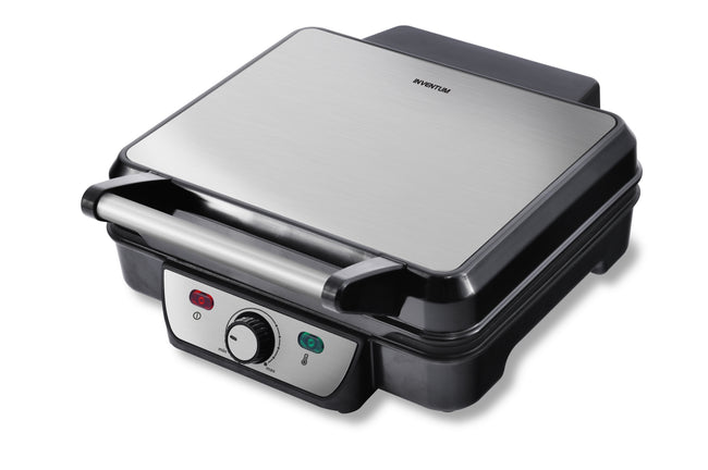 Inventum – Grill 1800 Watt, schwarzer Edelstahl