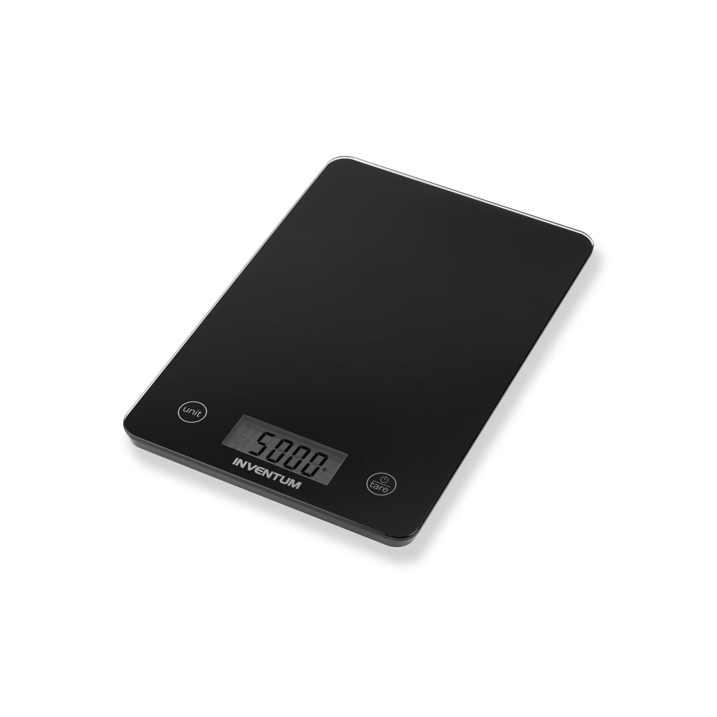 Inventum - Küchenwaage bis 5 Kilogramm schwarz
