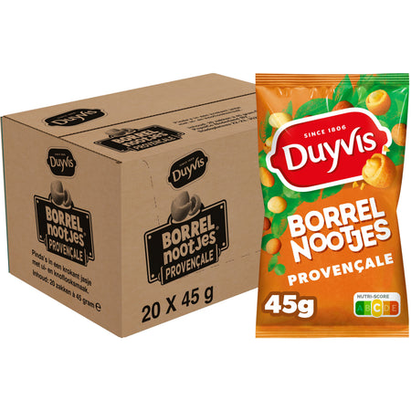 Duyvis - Snack Nüsse Provenzalischer Beutel 45gr