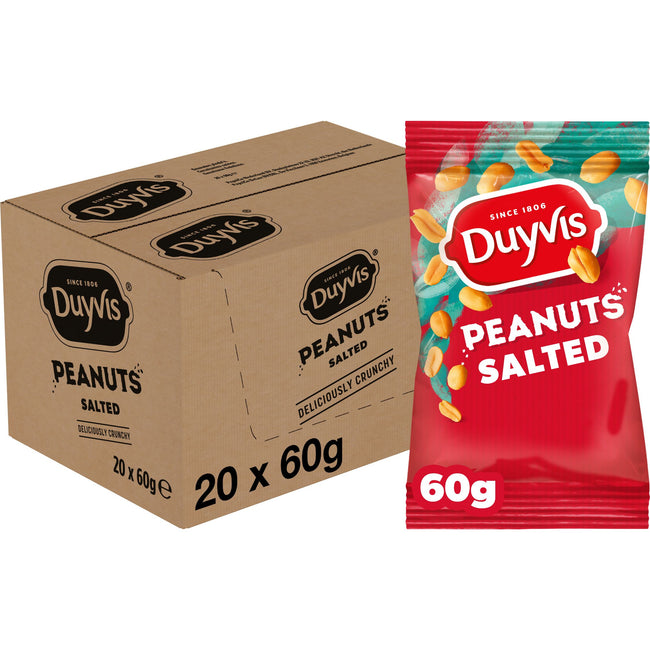 Duyvis - Erdnuss-Salzbeutel 60gr