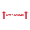 IEZZY -  Waarschuwingsetiket deze zijde boven 500 stuks