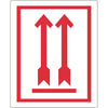 IEZZY - Warnschild Pfeil nach oben rd 500 Stück