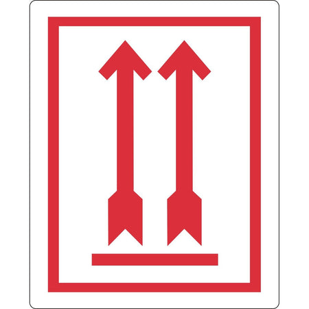 IEZZY - Warnschild Pfeil nach oben rd 500 Stück