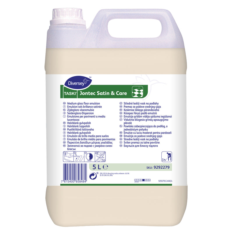 Taski - Bodenemulsion jontec satincare Seidenglanz 5l | 2 Stk