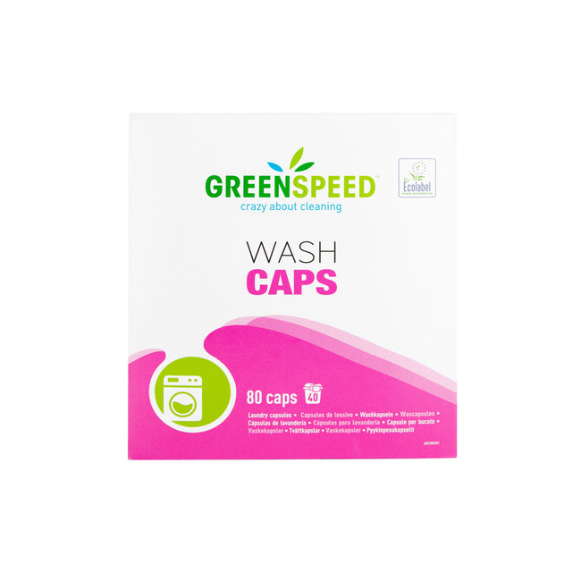 Greenspeed - Waschmittelkappen universal 80 Stück
