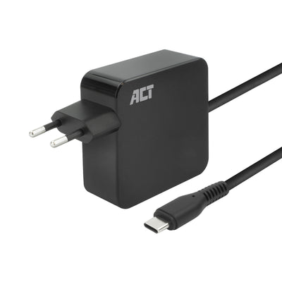 ACT - USB-C-Laptop-Ladegerät 65 W mit Power-D-Profilen 2 m