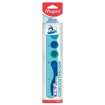 Maped - Lineal kidy Konzentration lernen 20 cm blau