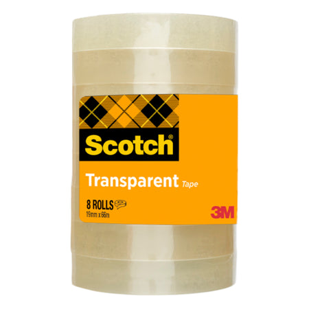 Scotch - Klebeband 508 19mmx66m transparent 8 Rollen