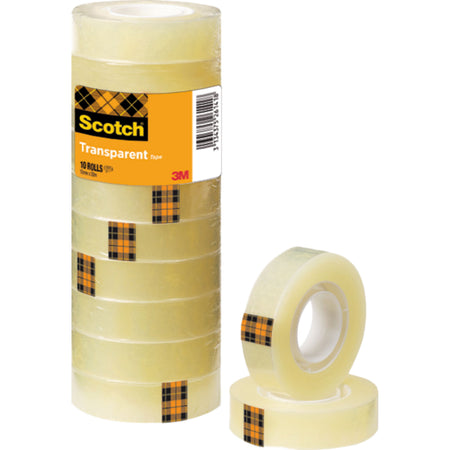 Scotch - Klebeband 508 15mmx33m transparent 10 Rollen