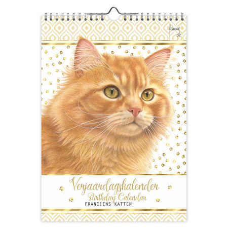 Franciens Cats - Geburtstagskalender Jeroen A4 | 3 Stück