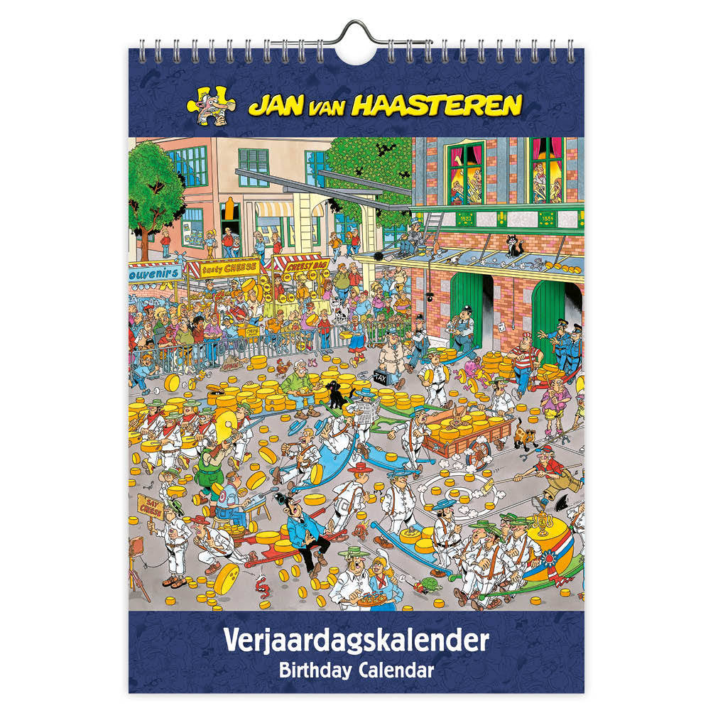 Jan van Haasteren - Geburtstagskalender A4