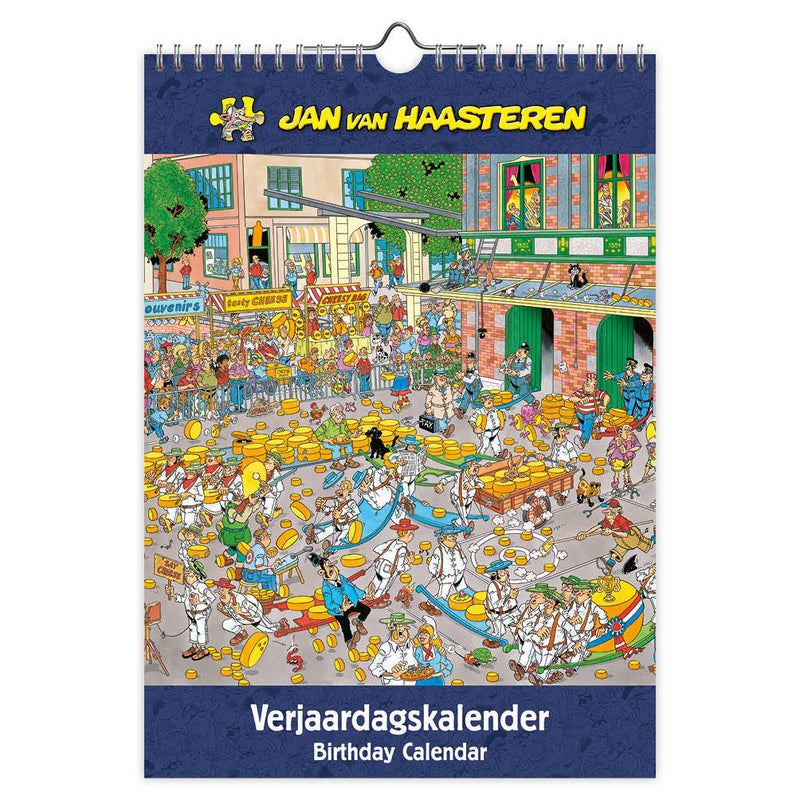 Jan van Haasteren - Geburtstagskalender A4