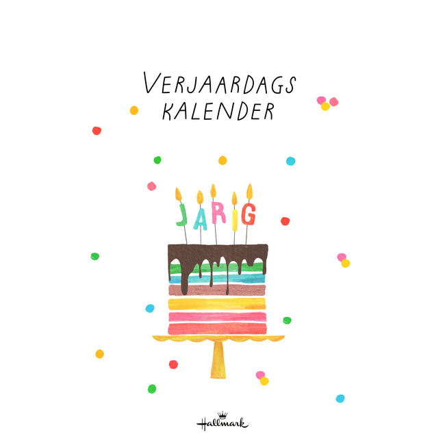 Hallmark – Kurzer Geburtstagskalender, ziemlich süß, 21 x 30 cm