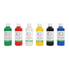 Qrea – Posterfarben-Set mit 6 Standardfarben, 250 ml