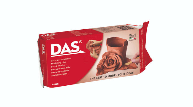 DAS – Lufthärtende Modelliermasse 500 Gramm Terrakotta