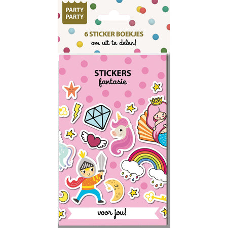 Interstat - Party Party 6 Stickerhefte Fantasie