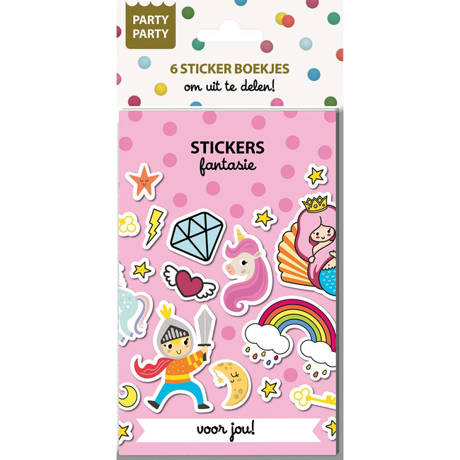 Interstat - Party Party 6 Stickerhefte Fantasie