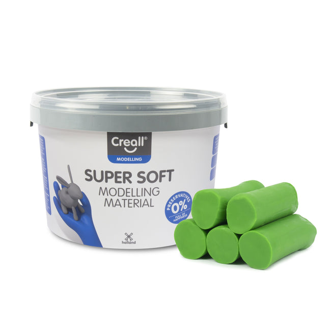 Creall - Clay supersoft grün 1750 Gramm