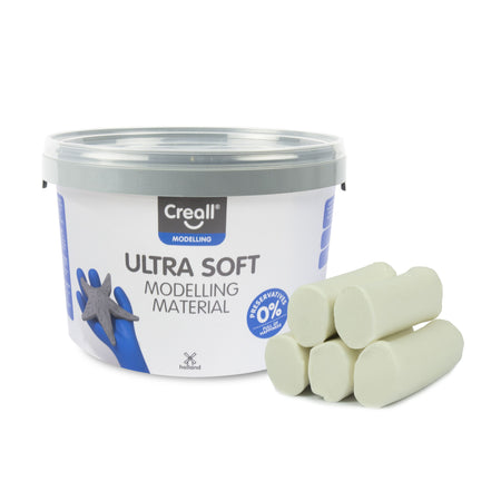 Creall - Clay Play-it Ultra Soft Clear White 1100gr