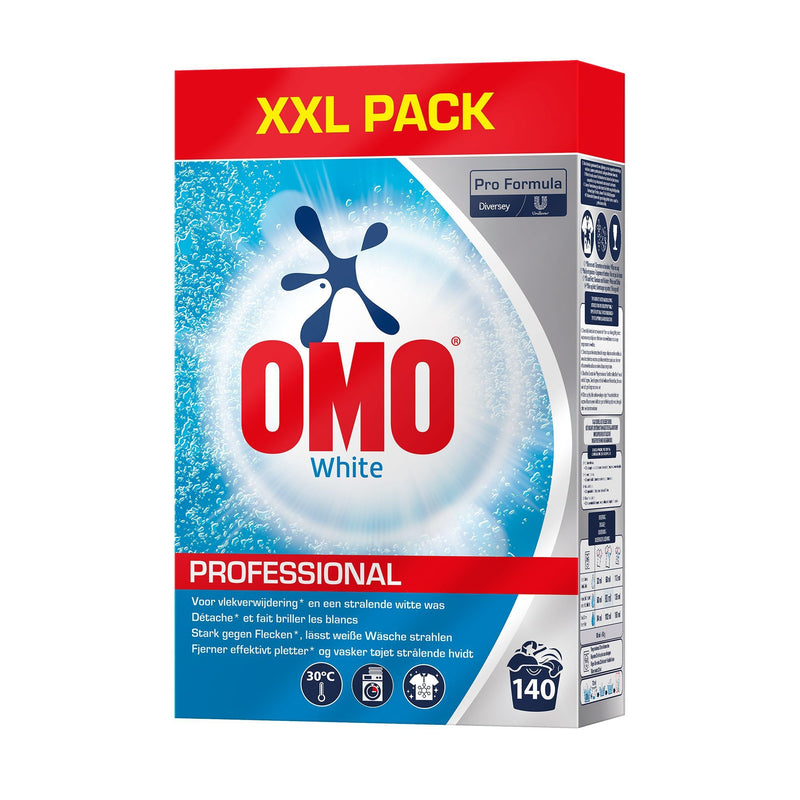 Omo -  Wasmiddel  pro formula poeder wit 7kg 140 sc