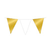 Bruna office - Partyflagge aus Folie Gold und Weiß