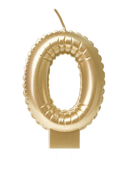 Bruna Büro - Folienballonkerze Gold 0
