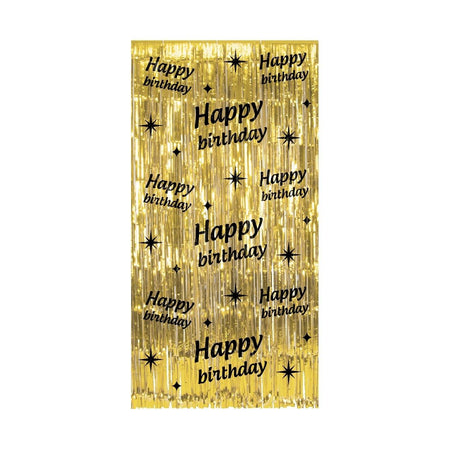 Bruna office – Edler Partyvorhang „Happy Birthday“.