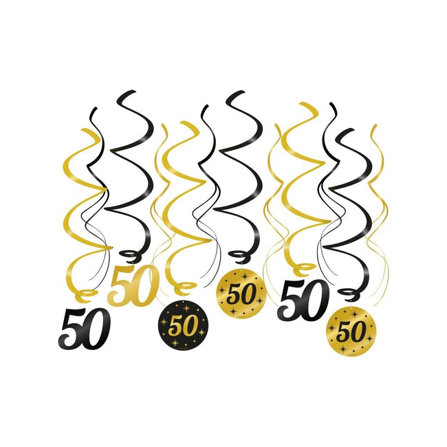 Bruna Büro – Noble Partywirbel 50 | 6 Stück