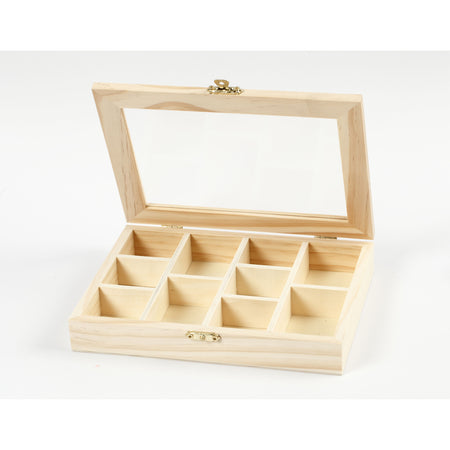 Creativ Company - Box 15,5x20,5x3,5cm Glasdeckel