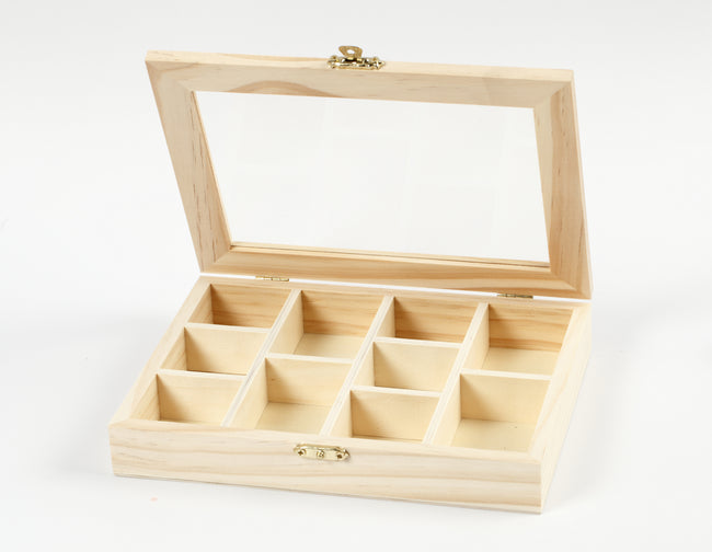 Creativ Company - Box 15,5x20,5x3,5cm Glasdeckel