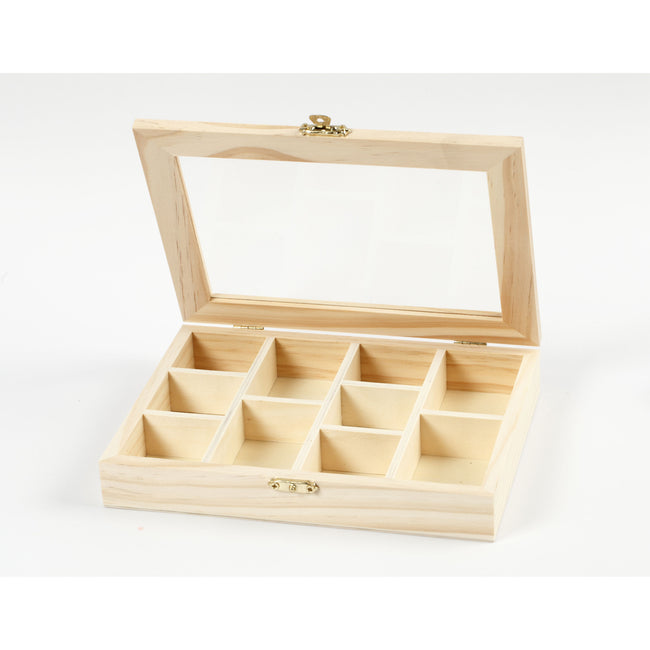Creativ Company - Box 15,5x20,5x3,5cm Glasdeckel