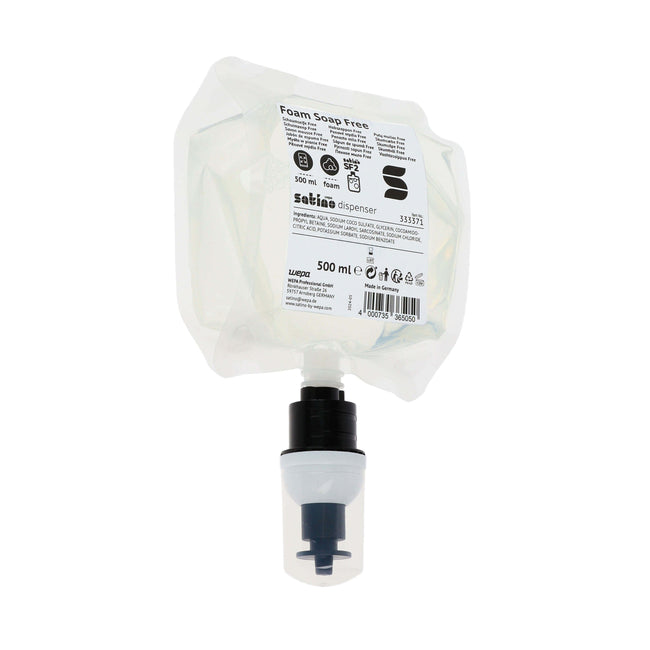 Satino - Handseife SF2-freier Schaum 500ml 333371 | 6 Stück