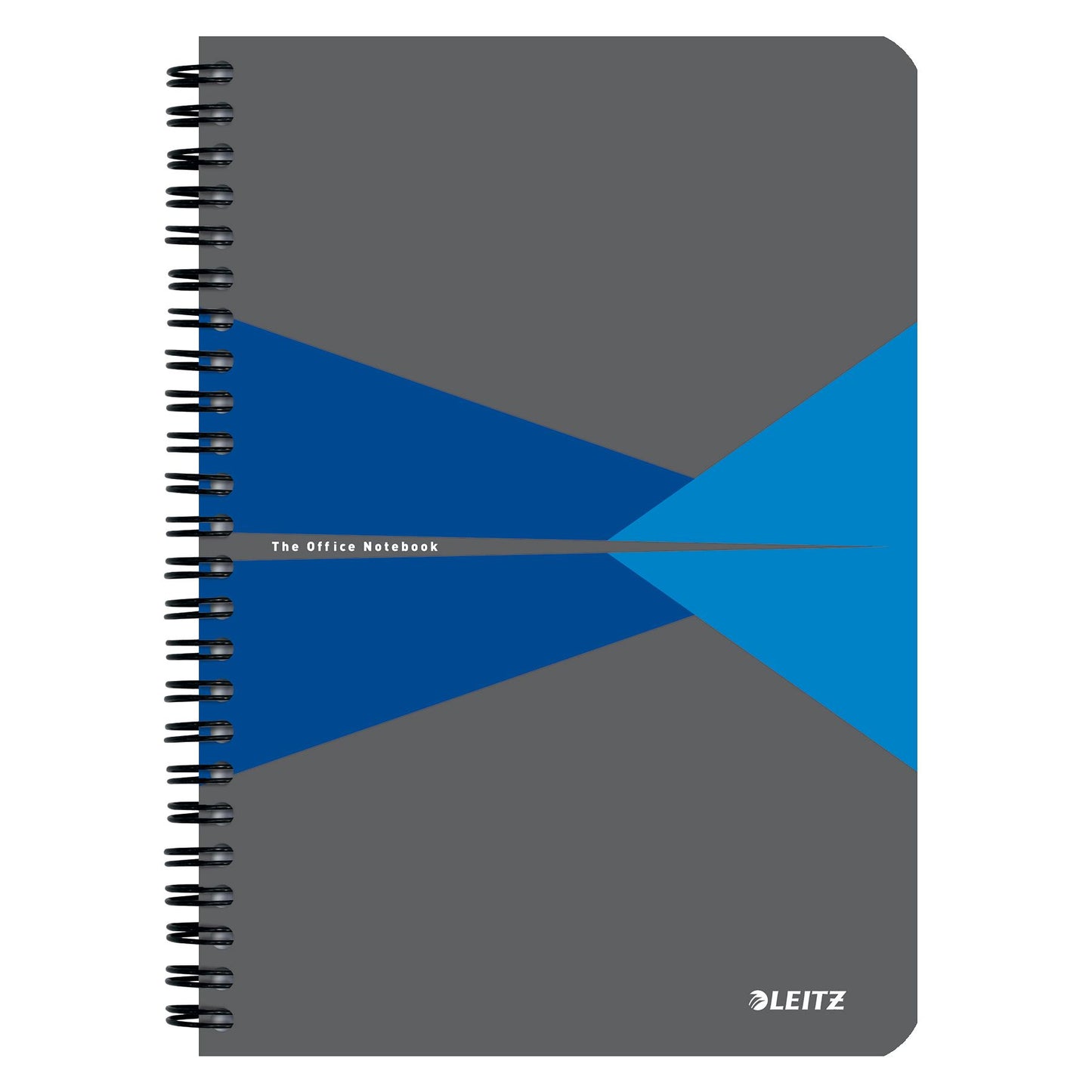 Leitz - Notizbuch Büro A5 Line 180 Seiten grau sw | 5 Stück